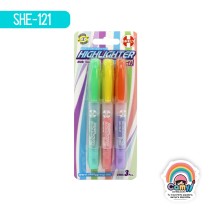 MARCATEXTOS SHELY COLORES PASTEL SET 3PZ.