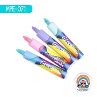 MARC. PARA VIDRIO AQUARELO GLASS JR PASTEL C/4
