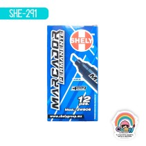 MARCADOR PERMANENTE ZW906 AZUL C/12