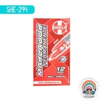 MARCA PERMAN ZW630 DOBLE  ROJO  C/12