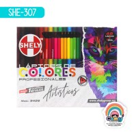 LAPICES DE COLORES SHELY PROFE C/48
