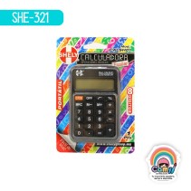 CALCULADORA ESCOLAR DE BOLSILLO 8 DIG
