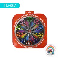 TIJERA DE MANUALIDADES EN BLISTER C/10
