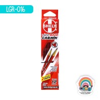 LPZ CHECADOR SHELY C/10 ROJO CARMIN