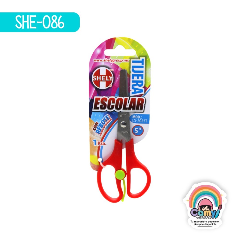 TIJERA ESCOLAR C/REBOTE 5.25" SC2025/LS-2025T