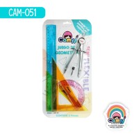 JUEGO DE GEOMETRIA CAMY SEMI FLEX