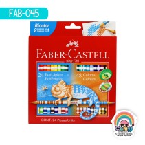 ECOLAPIZ FABER-CASTELL BICOLOR (24 48) EST C/24