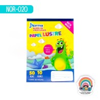 BLOCK CREATIVIDAD PAPEL LUSTRE COLORES 50H