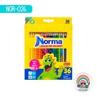 LAPICES DE COLORES NORMA X 36