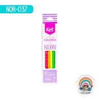 COLORES KIUT NEON X 6 UND