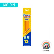 LAPIZ  GRAFITO TRIANGULAR X 12