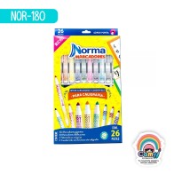 SET DE CALIGRAFIA MARCADORES NORMA X26