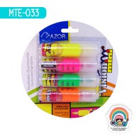 MARCATEXTOS VISION MINI BLISTER C/4 COLORES SURT