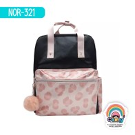 MOCHILA NORMA PINK ANIMAL