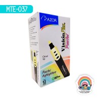 MARCATEXTOS VISION PLUS PASTEL AZOR C/12 AMARILLO