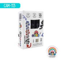 MARCADOR PERMA CAMY CAJAC/10 NEGRO