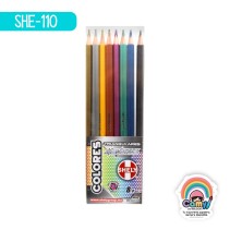 LPZ COLORES METALICOS SHELY  C/8 LARGOS