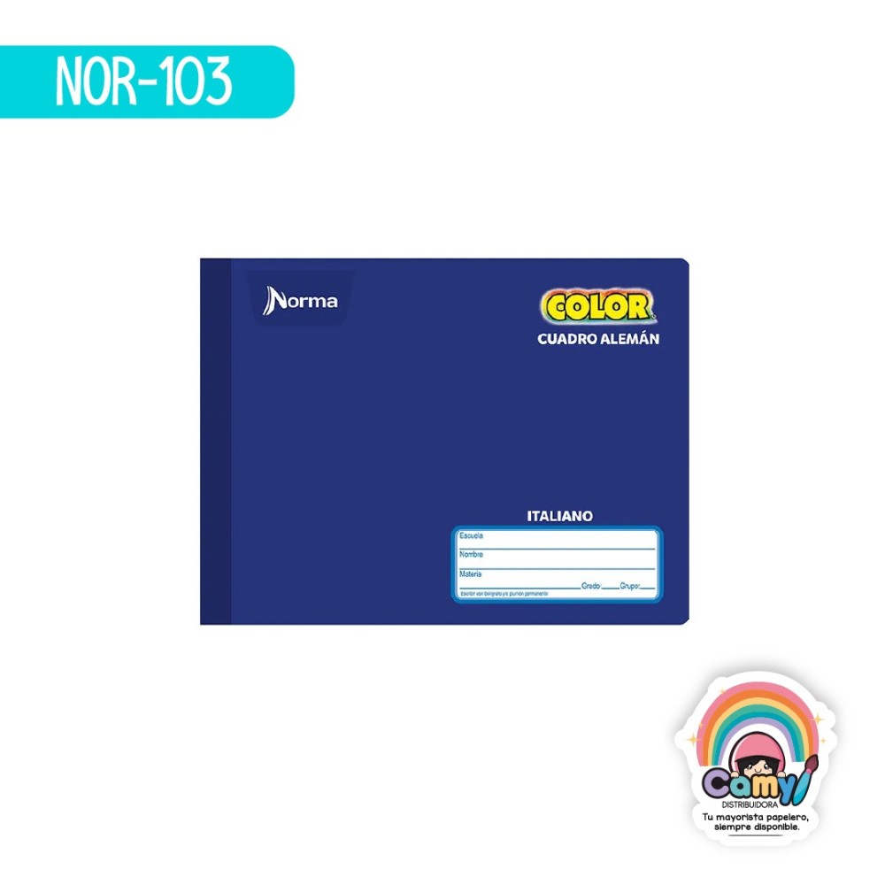 CUAD COS ITAL NORMA COLOR 360 C14 100H