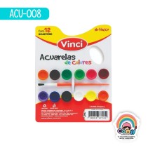 ACUARELA DIXON VINCI C/12