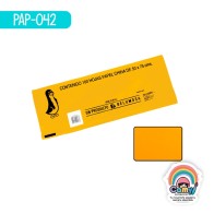 PAPEL CHINA BELUMOSA AMARILLO FUERTE C/100
