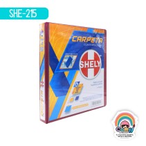 CARPETA 3 ARILLOS VINO