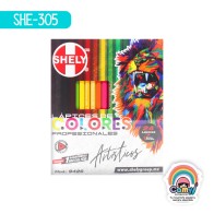 LAPICES DE COLORES SHELY PROFE C/24