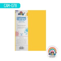 CARTULINA CARTA CAMY AMARILLO CANARIO 180GR 50H