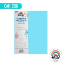 CARTULINA CARTA CAMY PASTEL C AZUL 180GR 50H
