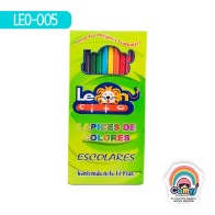 LPZ COLORES LEONCITO C/12 LARGOS