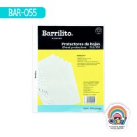 PROTECTOR DE HOJA BARRILITO C/100