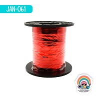 CURLING METALICO  No. 1 C/200 M ROJO