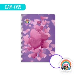 CUADERNO ESPIRAL-PROF-100H-CAMY-C BLANCO