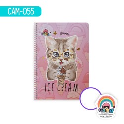 CUADERNO ESPIRAL-PROF-100H-CAMY-C BLANCO