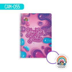 CUADERNO ESPIRAL-PROF-100H-CAMY-C BLANCO