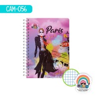 CUADERNO DOBLE ARILLO-PROF-100H-CAMY-C 5MM