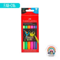 PLUMON FABER-CASTELL FIESTA 45 NEÓN C/ 6