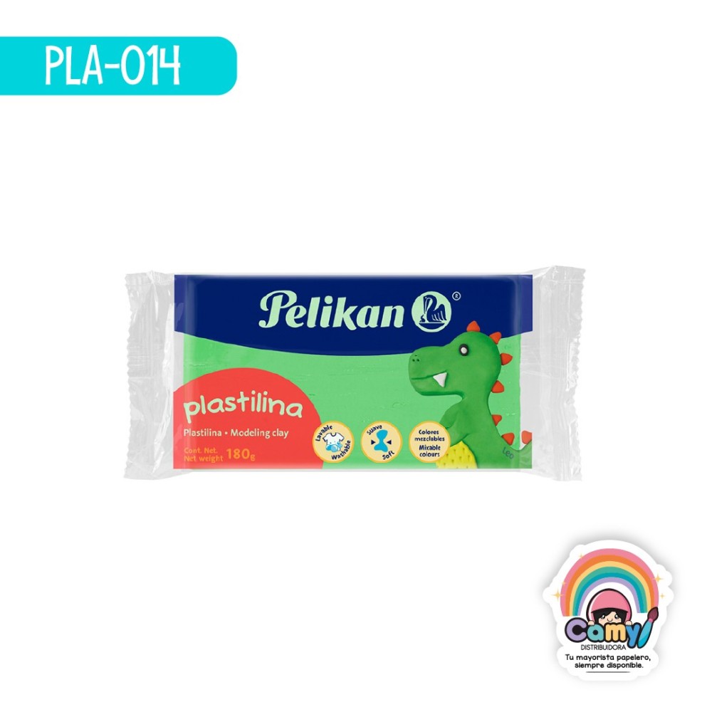 PLASTILINA MARQUETA 180 G VD CL