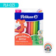 PLASTILINA C/10 BARRAS COL. GLITTER