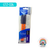 BOLIGRAFO AZOR PIN POINT FINO NEGRO C/2 301-6822NE