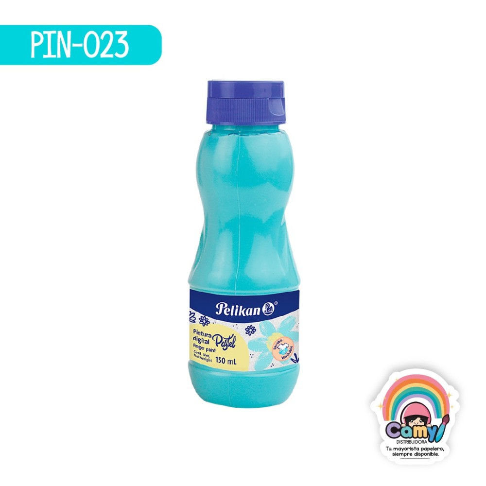 PINTURA DIGITAL 150ML TURQUESA PASTEL