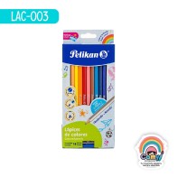 LPZ COLORES PELIKAN C/12 MAS 1LARGOS