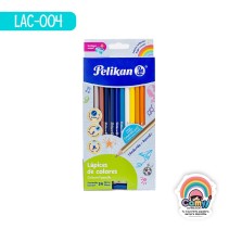 LPZ COLORES PELIKAN C/24 LARGOS