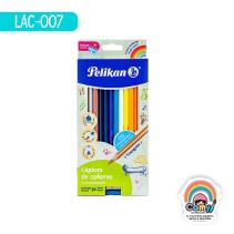 LPZ COLORES PELIKAN TRIANG C/24 LARGOS