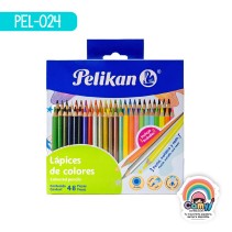 LPZ COLORES PELIKAN C/48 (4MM) LARGOS