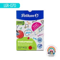 COLORELLA C/10 MARCADOR PELIKAN ROJO