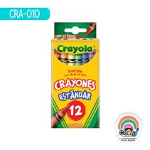 12 CRAYONES ESTANDAR CRAYOLA
