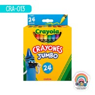 24 CRAYONES JUMBO CRAYOLA
