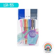 BOLIGRAFO PIN POINT PASTEL BOLSA C/8