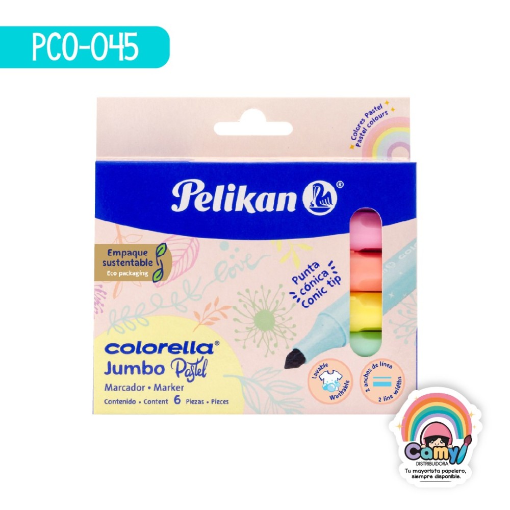 COLORELLA PASTEL P. GRUESA EST C/6