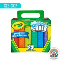 24 GISES GIGANTES CRAYOLA